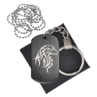 Черный жетон Орел BKZB-434