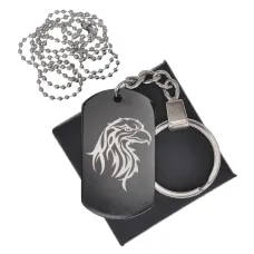 Черный жетон Орел BKZB-434