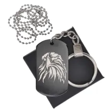 Черный жетон Орел BKZB-443