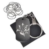 Черный жетон Кицунэ BKZB-446