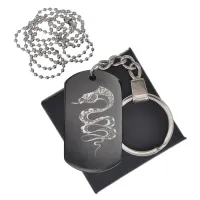 Черный жетон Змея BKZB-500