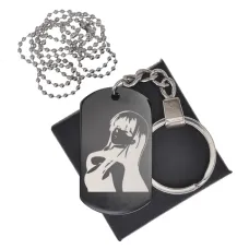 Черный жетон Аниме девушка BKZB-504