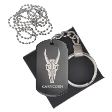 Черный жетон Знаки Зодиака Козерог BKZB-515