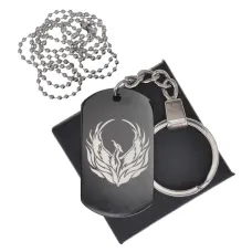 Черный жетон Феникс BKZB-520