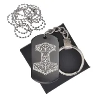 Черный жетон Мьельнир BKZB-533