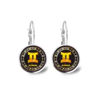 Серьги Знаки Зодиака - Близнецы SEAP-0026