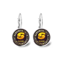 Серьги Знаки Зодиака - Рак SEAP-0027