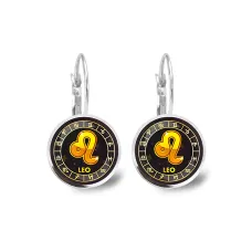 Серьги Знаки Зодиака - Лев SEAP-0028