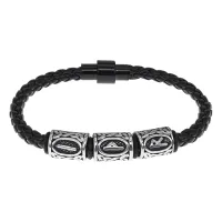 Браслет с рунической формулой Материальное благополучие