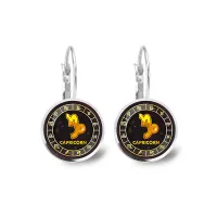 Серьги Знаки Зодиака - Козерог SEAP-0033