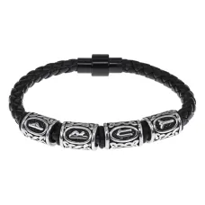 Браслет с рунической формулой Привлечение удачи BSX04-13