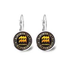 Серьги Знаки Зодиака - Водолей SEAP-0034