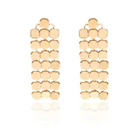 Серьги Вечерние, цвет золотой UD017-g