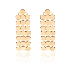 Серьги Вечерние, цвет золотой UD017-g