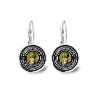 Серьги Николай Чудотворец SEAP-0045