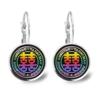 Серьги Двойное счастье SEAP-0052