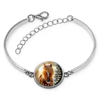 Браслет металлический, цвет серебро, Год Лошади C0901046