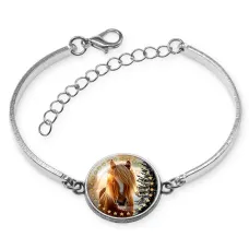 Браслет металлический, цвет серебро, Год Лошади C0901046