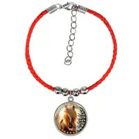 Браслет из красного шнура, Год Лошади C0901047