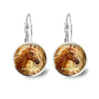 Серьги металлические, Год Лошади C0902038