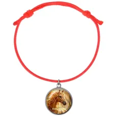 Браслет из красного шнура, Год Лошади C0902052