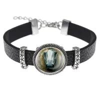 Кожаный браслет, Лошадка в тумане C0904011