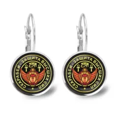 Серьги Скарабей SEAP-0064