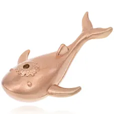 Подставка для благовоний Кит, цвет золотой PBK042