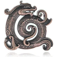 Подставка для благовоний Дракон, цвет медный PBK043-C