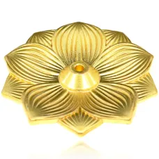 Подставка для благовоний Лотос, цвет золотой PBK047