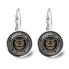 Серьги Сова SEAP-0066