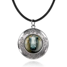 Арома-кулон металлический, Лошадка в тумане C0904063