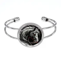 Браслет металлический, цвет серебро, Лошадь C0906034