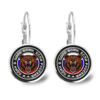 Серьги И один в поле воин SEAP-0070