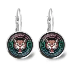 Серьги Любить кошку SEAP-0072