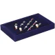 Дисплей для колец 22,5х14х3см, цвет синий STN006-5