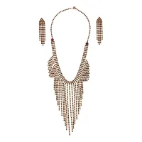 Комплект Дождь (колье и серьги) UH008