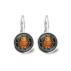 Серьги Восточный гороскоп - год Тигра SEAP-0101