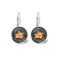 Серьги Восточный гороскоп - год Кролика SEAP-0102