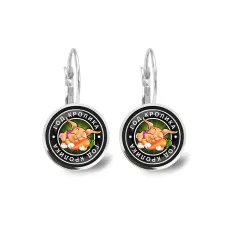 Серьги Восточный гороскоп - год Кролика SEAP-0102