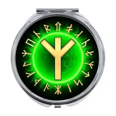 Складное зеркало Славянские руны Мир ZER-0576