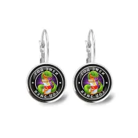 Серьги Восточный гороскоп - год Змеи SEAP-0104