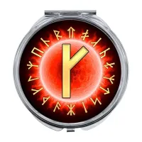 Складное зеркало Славянские руны Крада ZER-0580