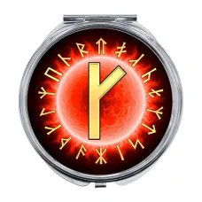 Складное зеркало Славянские руны Крада ZER-0580