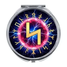 Складное зеркало Славянские руны Сила ZER-0582