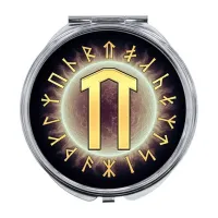 Складное зеркало Славянские руны Ветер ZER-0583