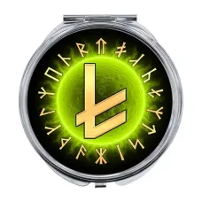 Складное зеркало Славянские руны Берегиня ZER-0584