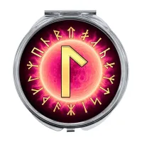 Складное зеркало Славянские руны Леля ZER-0586