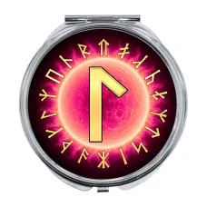 Складное зеркало Славянские руны Леля ZER-0586