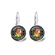 Серьги Восточный гороскоп - год Лошади SEAP-0105